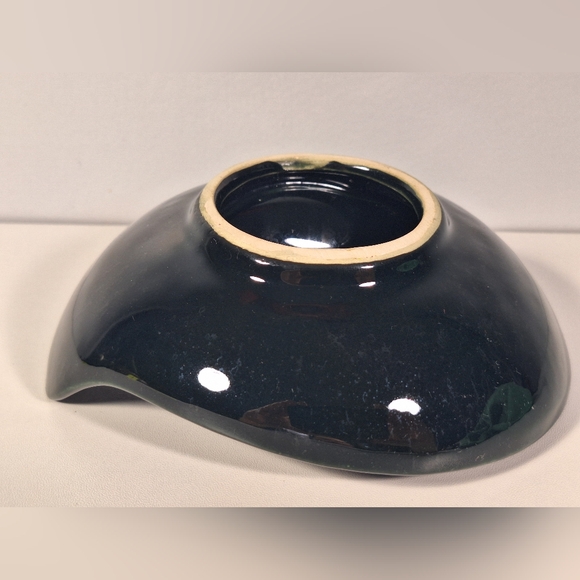 Green retro ashtray - Picture 9 of 15